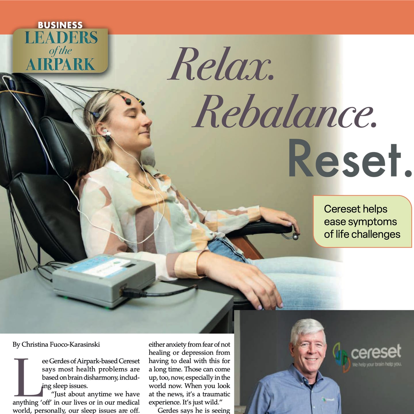 Relax. Rebalance. Reset. – Cereset helps ease symptoms of life challenges.
